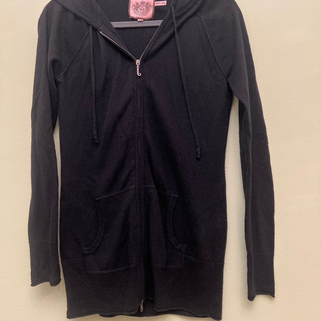 Juicy Couture Y2k Cashmere/Cotton Hoodie, Small